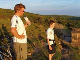 Gavin and Joe at the Avon Dam