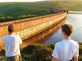 A warm and tranquil scene at the Avon Dam