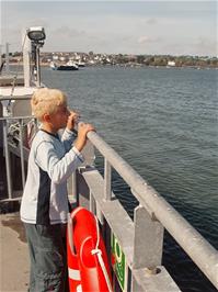 Crossing on the Torpoint Ferry from Plymouth - new photo for 2025