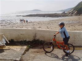 Millendreath Beach, with just one more hill to Looe - new photo for 2025