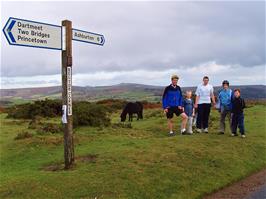 The "Track group" at Bel Tor Corner