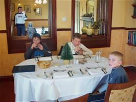 Christmas lunch in The Library at the Ilsington Country Hotel