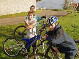 Dennis, Kane and Joe on Denbury Green