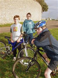 Dennis, Kane and Joe on Denbury Green