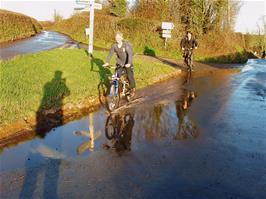 Approaching Staverton - new photo for 2025