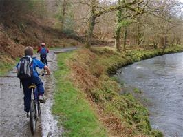 Continuing along the Teign towards Fingle Bridge