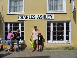 Charles & Ashley found this interesting shop in High Street, Wells