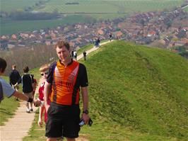 Michael on Glastonbury Tor