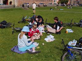 Lunch at Wells Cathedral