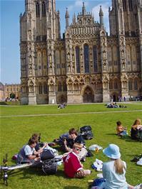 Lunch at Wells Cathedral