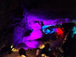 Inside Wookey Hole caves - new photo for 2025