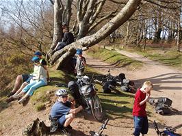 Preparing for the Quantocks ridge track