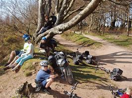 Preparing for the Quantocks ridge track