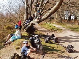 Preparing for the Quantocks ridge track