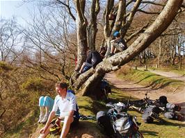 Preparing for the Quantocks ridge track