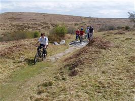 The bridleway continues after lunch