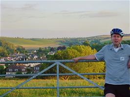 View across Buckfastleigh as we return home - new photo for 2025