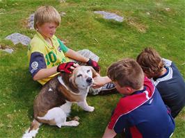 Sam, Ashley and Henry make another new friend