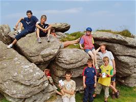 The group at Top Tor