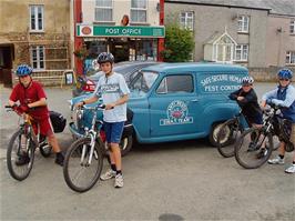 The Wallace & Gromit Anti Pesto van at Week St Mary
