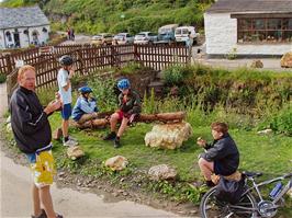 Ice creams at Boscastle - new photo for 2025