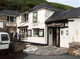 The Witchcraft Museum at Boscastle, near our ice-cream stop - new photo for 2025