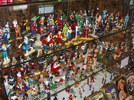 One of the impressive displays inside Tintagel Toy Museum - new photo for 2025
