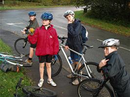 A final respite from the rain at Peartree Cross, Ashburton