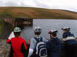 The dam is seriously overflowing after overnight rain
