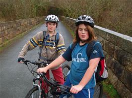 Freddie Tyler & Andrew Banks on the Plym Valley Viaduct