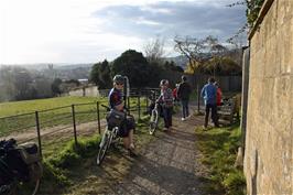 View of Bath from Bathwick Hill, on the way up to the youth hostel