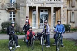 Ready to leave Bath Youth Hostel