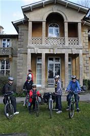 Ready to leave Bath youth Hostel