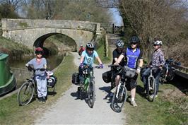 The Kennet and Avon canal path at Claverton