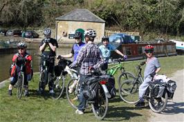The group near Dundas Aqueduct, Monkton Combe
