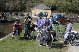 The group near Dundas Aqueduct, Monkton Combe
