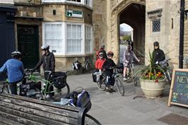 Preparing to leave Wells