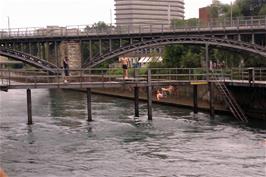 The Public River Swimming facility at Zurich after Ash let the rest of us in