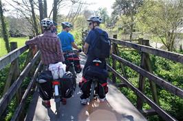 The cycle path to Mevagissey near Tregorrick