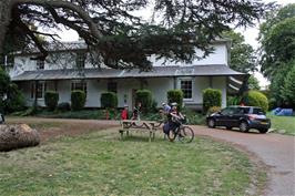 The group outside Salisbury Youth Hostel