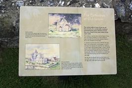 The original Salisbury Cathedral at Old Sarum, as it looked in its day
