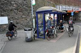 Preparing to leave Taunton rail station