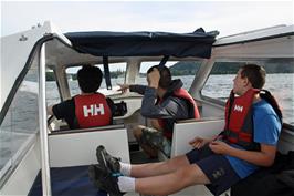 Boat fun on Lake Windermere