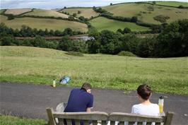 View of the River Dart from the Ashprington cycle path