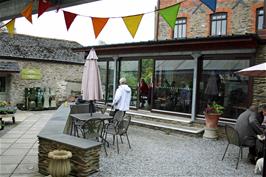 The "new" café at the Avon Mill garden centre, Loddiswell