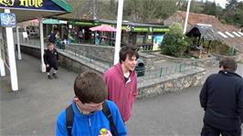 Leaving Wookey Hole