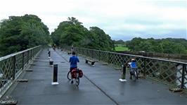 The Caton Lune Bridge on the Lune Valley Ramble path, 8.3 miles into the ride