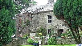 Slatenber, Ingleton, in a poor state of repair, 1.4 miles into the ride