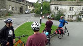 Malham, just a few metres from the Youth Hostel