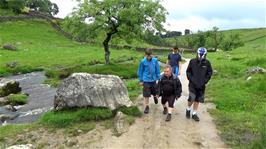 Approaching Malham Cove